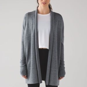 Grey Lululemon Cardigan